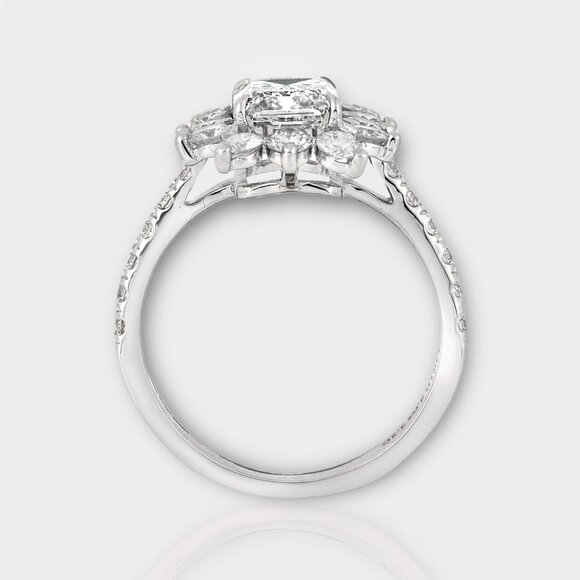 2 Carat  Lab Grown Diamond Ring - Picture 7 of 9